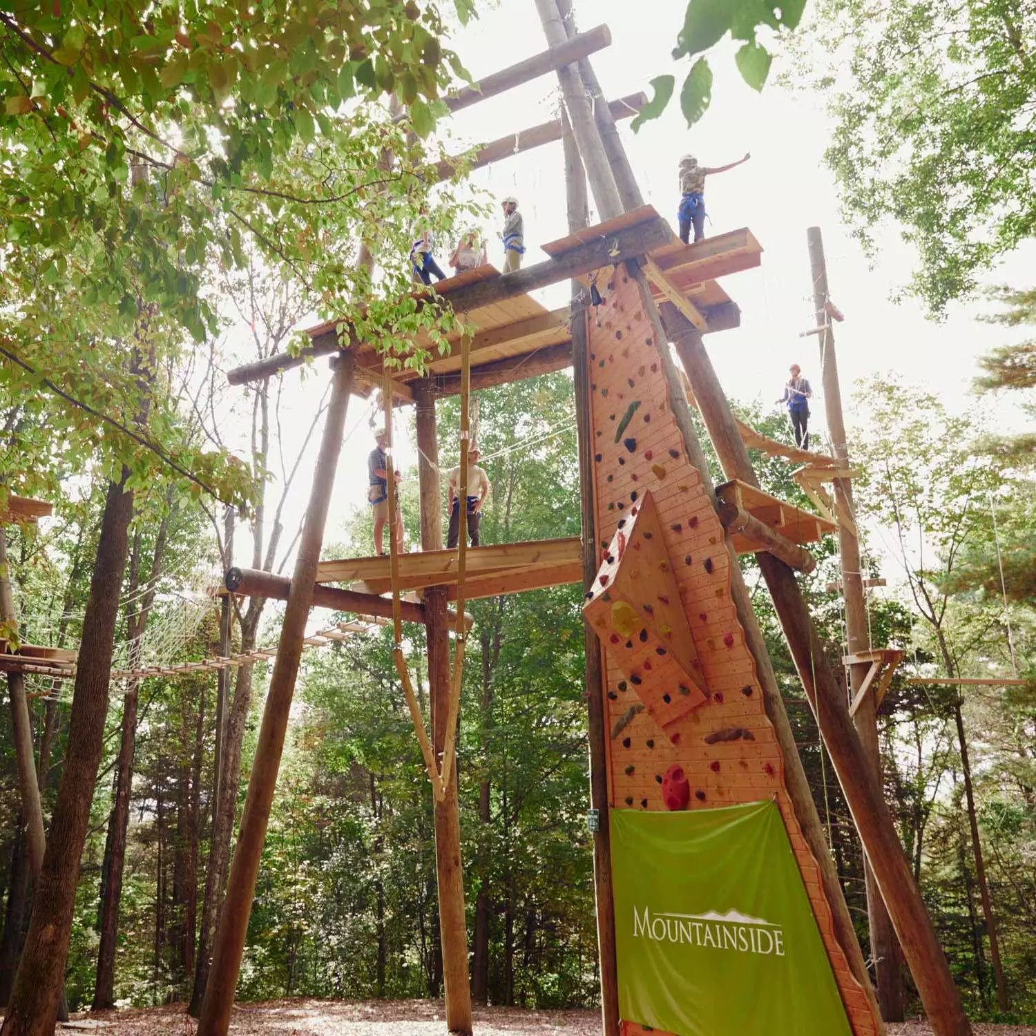 High Ropes Challenge Course