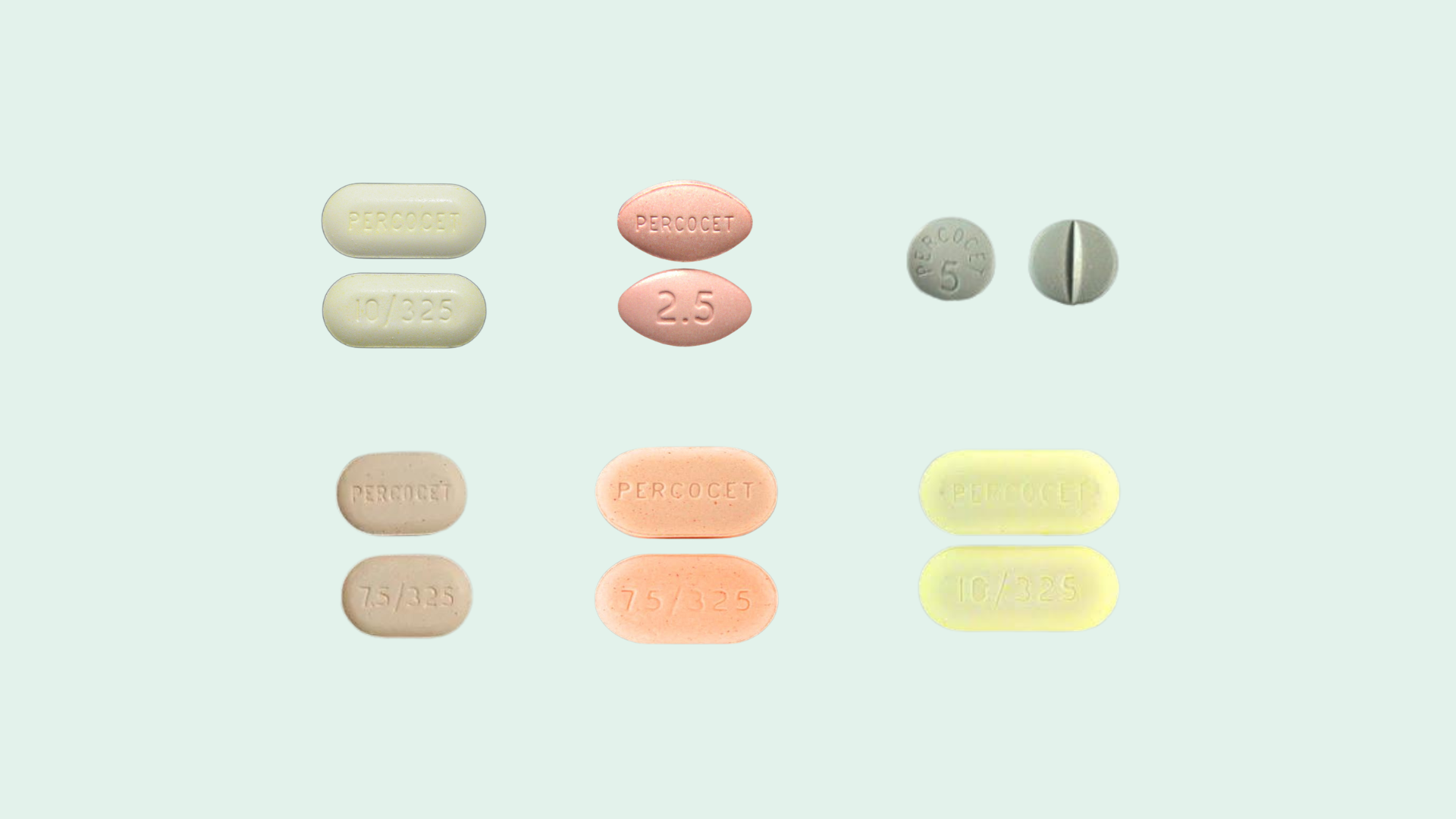Percocet prescription painkillers